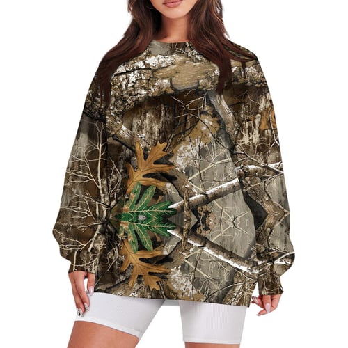 Vintage printed long sleeve sweatshirt 2025