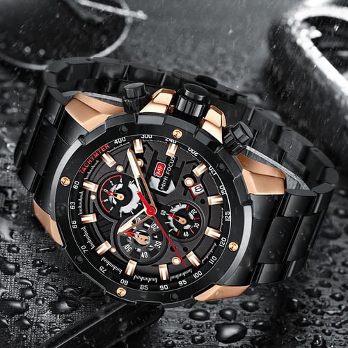 Top Luxury With Box Mini Focus Watch Business Casual Men s Watch