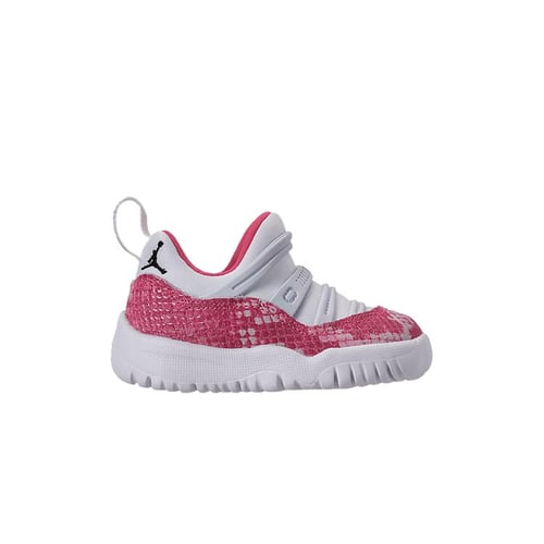 Air Jordan 11 Retro Little Flex TD Pink Snakeskin Baby Sneakers