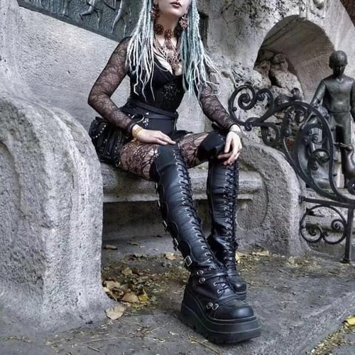 靴 Y2K gimmick long boots emo gal 61OUdxiFF1L._UF350,350_QL80_.jpg