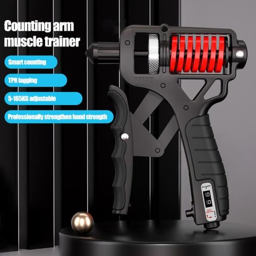 Rubber hand grip strengthener on sale