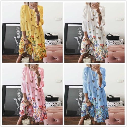 Loose chiffon dress top
