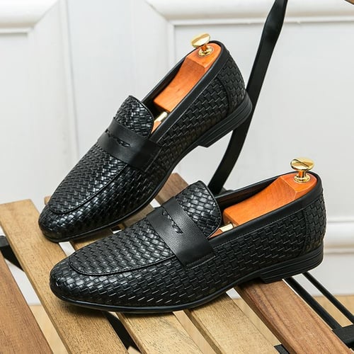 New design leather shoes top