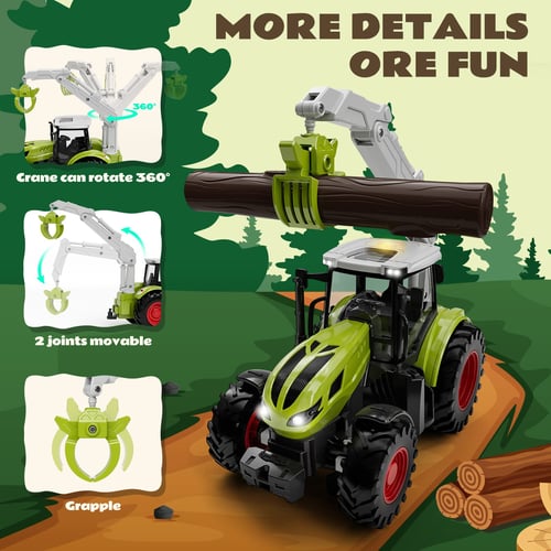 Remote control log truck new arrivals