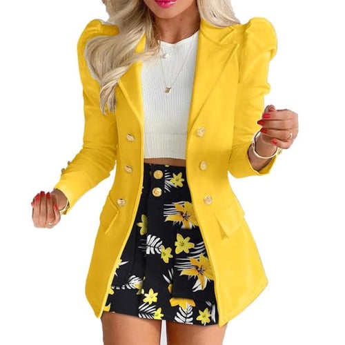 Yellow plaid skirt and blazer net login on sale