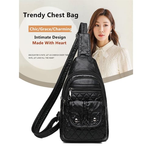 Designer chest bag sale