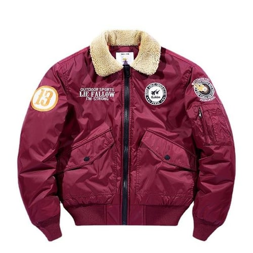 Thick bomber jacket mens deals