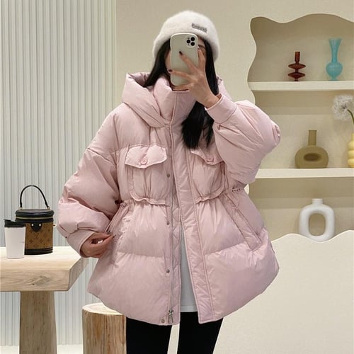White duck down jacket hot sale