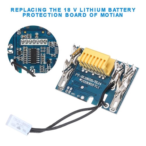 18v battery chip pcb board replacement for discount makita