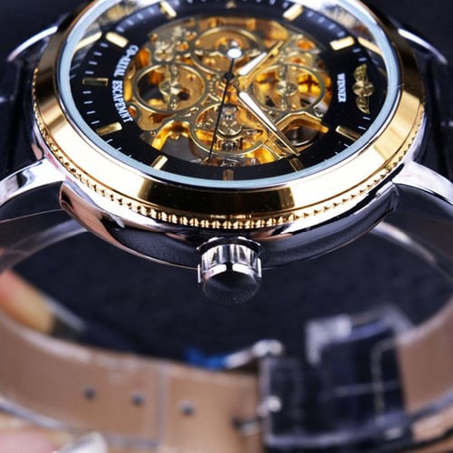 Transparent back 2025 watches