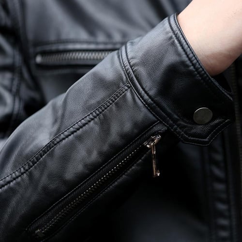 Leather coat design top