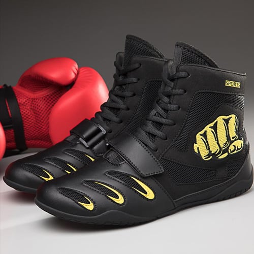 Youth boxing boots top