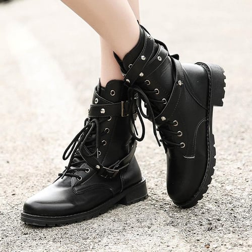 Female military boots hot sale