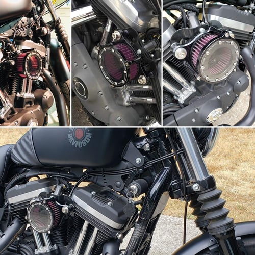 Harley davidson iron 883 air filter top