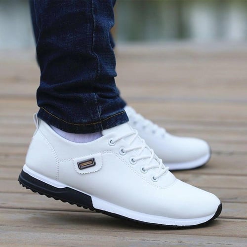 Men Shoes Business Casual Shoes For Male Pu Leather Shoes 2023