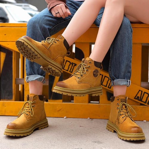 Neutral hiking boots top