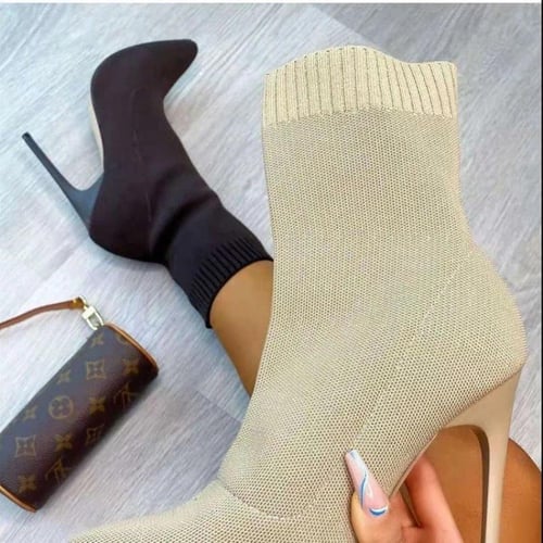 Womens ankle sock boots 2025