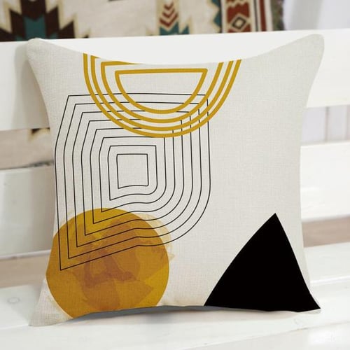 Modern store pillow shams