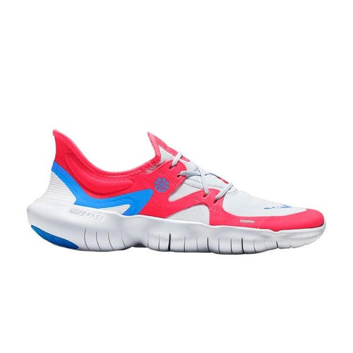 Nike Free RN 5.0 Red Orbit Blue Hero Men Sneakers Football Grey