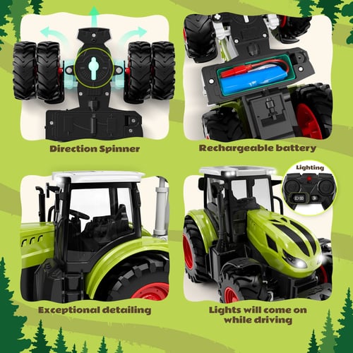 Remote control log truck top