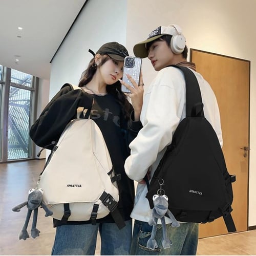Men's cross shoulder backpack clearance