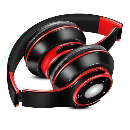 Hifi stereo earphones bluetooth headphone music headset fm and support sd card with mic for mobile xiaomi iphone sumsamg tablet new arrivals