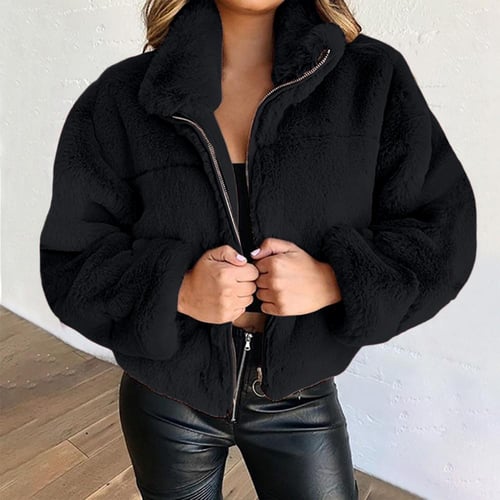 Ladies teddy bear fleece jacket cheap
