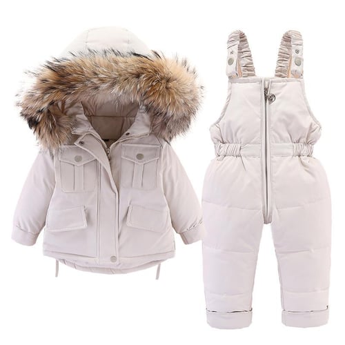 Winter overalls for baby girl on sale