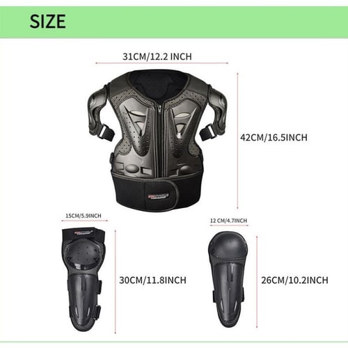Kids Chest Protector Dirt Bike Motocross Protective Armor Youth