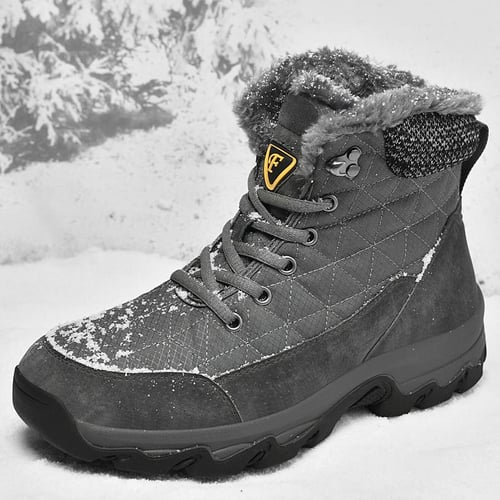 Russian snow clearance boots