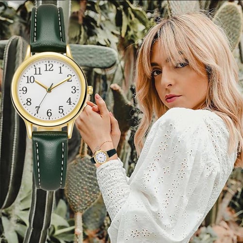 Women's digital dress watch top