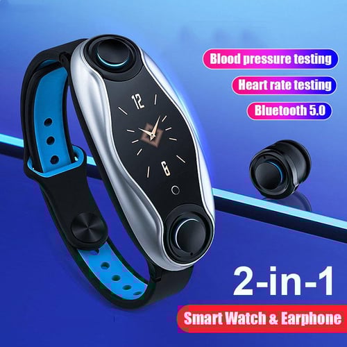 T90 smart tws earbuds bracelet deals