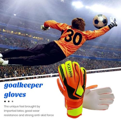 1 Pair Goalkeeper Gloves Thickened Wear resistant Anti slip Strong