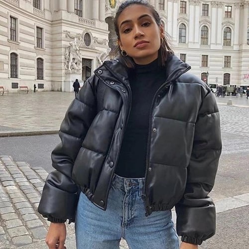 Women's short down coats top