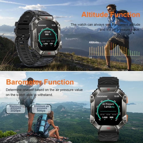 Smart watch online with altitude