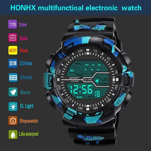 Waterproof and cheap shockproof watches