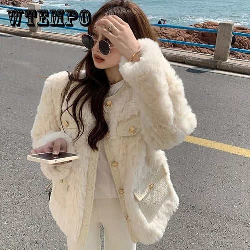 Korean style wool coat cheap