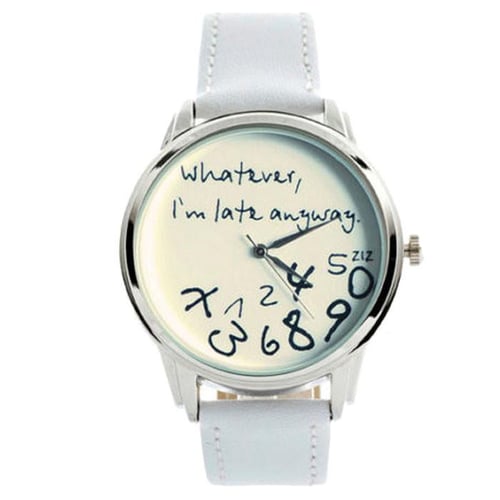 Funny wrist watch top