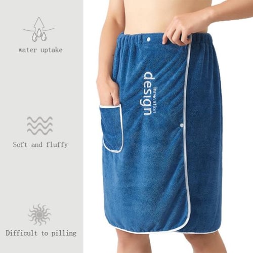 Wrap towel for men top