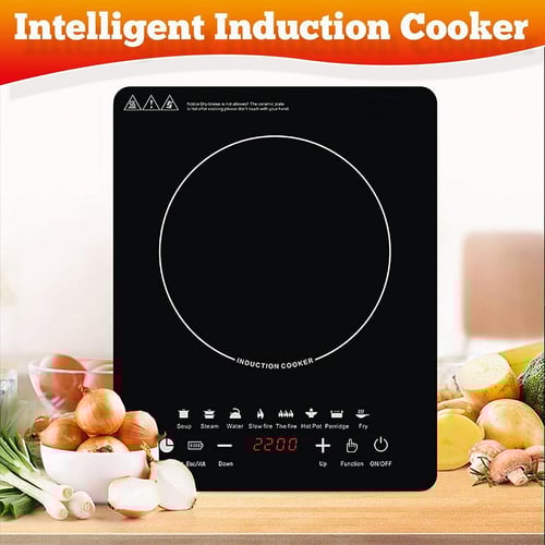 Intelligent induction shop cooker
