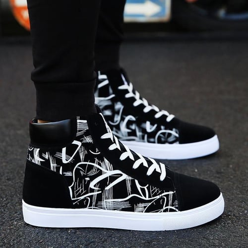 Cool black sneakers outlet