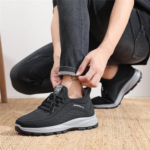 Mens fleece lined slip on shoes store