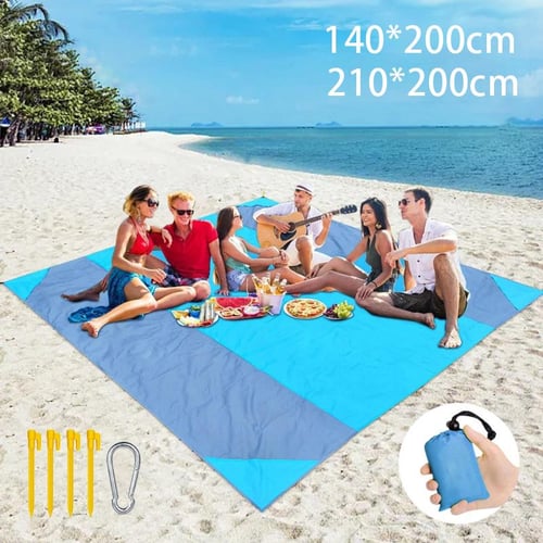Folding beach blanket clearance