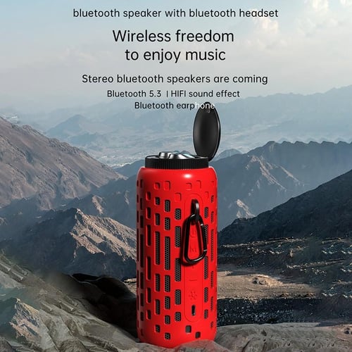 Outdoor noise store cancelling speakers