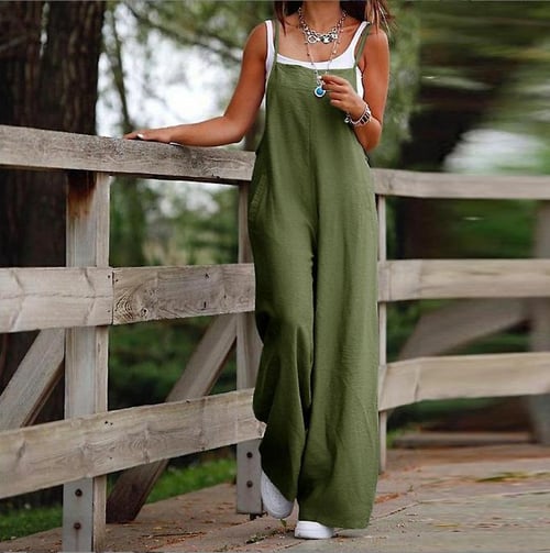 Loose jumpsuit dress shop