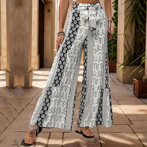 Lace beach trousers best sale
