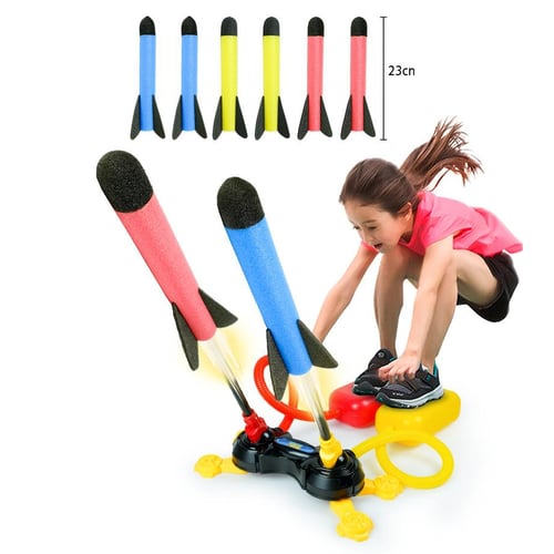 Foam rocket launcher toy deals