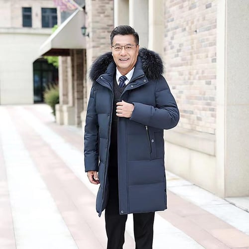 Mid calf down coat hot sale