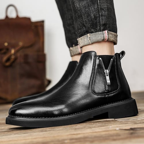 Mens luxury winter boots clearance