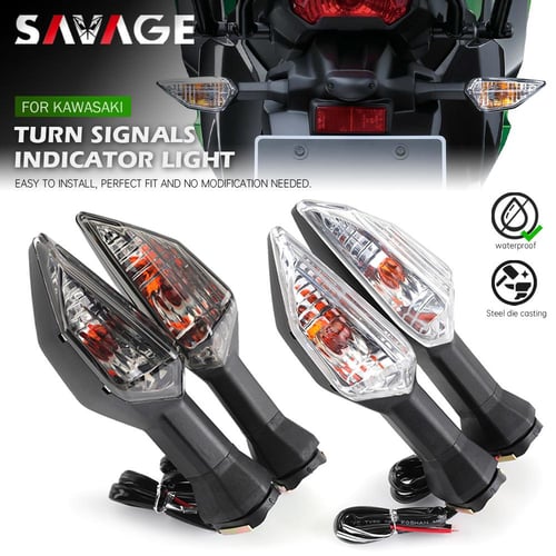Rear Turn Signal Light Indicator For KAWASAKI NINJA 250 300